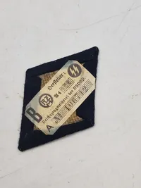 Original Waffen SS Communication sleeve diamant (Nachrichtenpersonel) med RZM tag bagpå