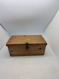 Original Navngiven soldater kasse fra Værløse lejern 1898