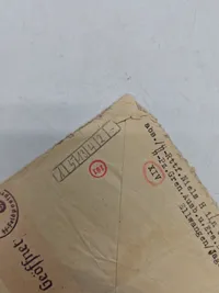 Original SS  feldpost kuvert sendt til Daanmark WW2