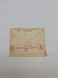 Original SS  feldpost kuvert sendt til Daanmark WW2