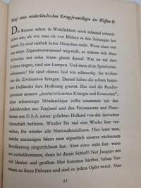 Sjælden original Waffen SS bog - Aufbruch (Breve fra germanske krigsfrivillige)