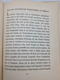 Sjælden original Waffen SS bog - Aufbruch (Breve fra germanske krigsfrivillige)
