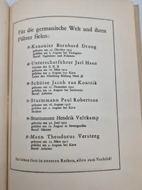 Sjælden original Waffen SS bog - Aufbruch (Breve fra germanske krigsfrivillige)
