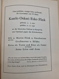 Sjælden original Waffen SS bog - Aufbruch (Breve fra germanske krigsfrivillige)