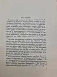 Ekstrem sjælden bog - Dansk soldat i krig og fred skrevet af landsungdomsfører Erik Lærum og er personligt dedikeret til Helge Bangsted (Folketingsmedlem for DNSAP)