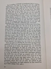 Ekstrem sjælden bog - Dansk soldat i krig og fred skrevet af landsungdomsfører Erik Lærum og er personligt dedikeret til Helge Bangsted (Folketingsmedlem for DNSAP)