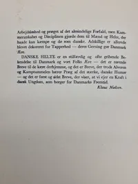 Sjælden bog - Danske Helte - Breve fra danske frivillige på østfronten
