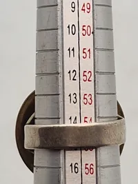DFDS  fingerring af sterlingsølv - godt stemplet