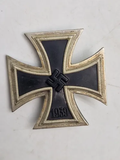 Originalt umærket W & L (Wächtler & Lange, Mittweida)   Iron cross 1.kl - ww2