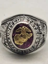 USMC fingerring