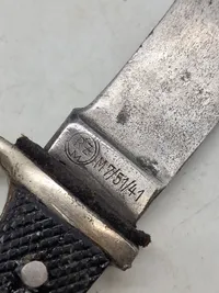 Original tysk Hitler jugend Farthenmesser