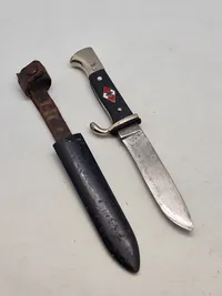 Original tysk Hitler jugend Farthenmesser