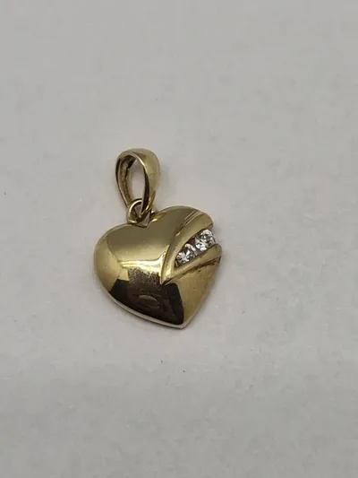 Originalt guldvedhæng af 14 k. guld - vægt 1 gram