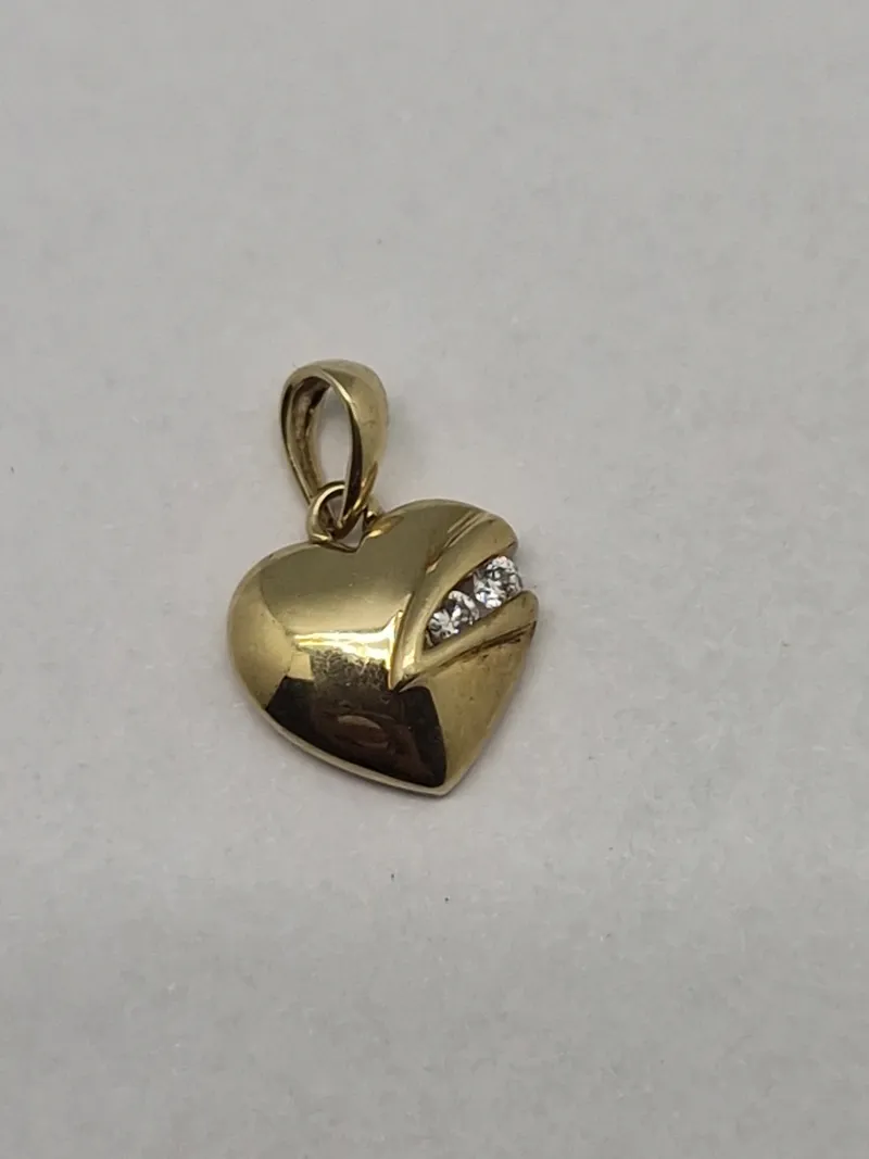 Originalt guldvedhæng af 14 k. guld - vægt 1 gram