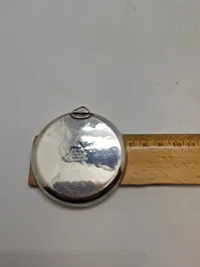Original sølvplakette Hærens officersskole, Sterlingsølv 27 gram