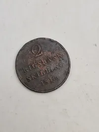 Originale danske skillings mønter