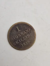 Originale danske skillings mønter
