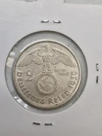 Samling originale tyske mønter - ww2