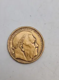 Original tysk Hindenburg Medallion