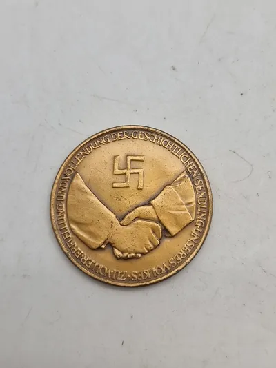 Original tysk Hindenburg Medallion