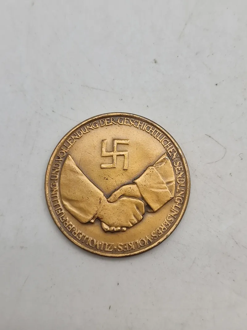 Original tysk Hindenburg Medallion