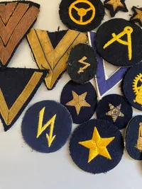 Originale tyske Kriegsmarine patches ww2
