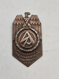 Originalt tysk SA dagsmærke - ww2 1934