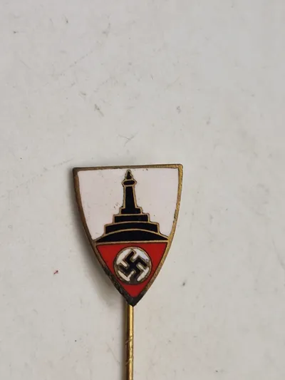 Original tysk veteran pin - ww2