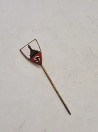 Original tysk veteran pin - ww2