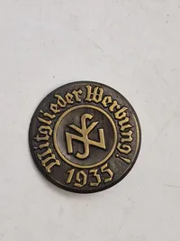 Originalt tysk dagsmærke - ww2