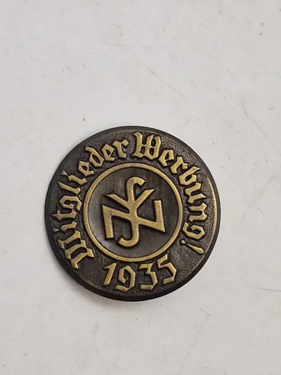 Originalt tysk dagsmærke - ww2