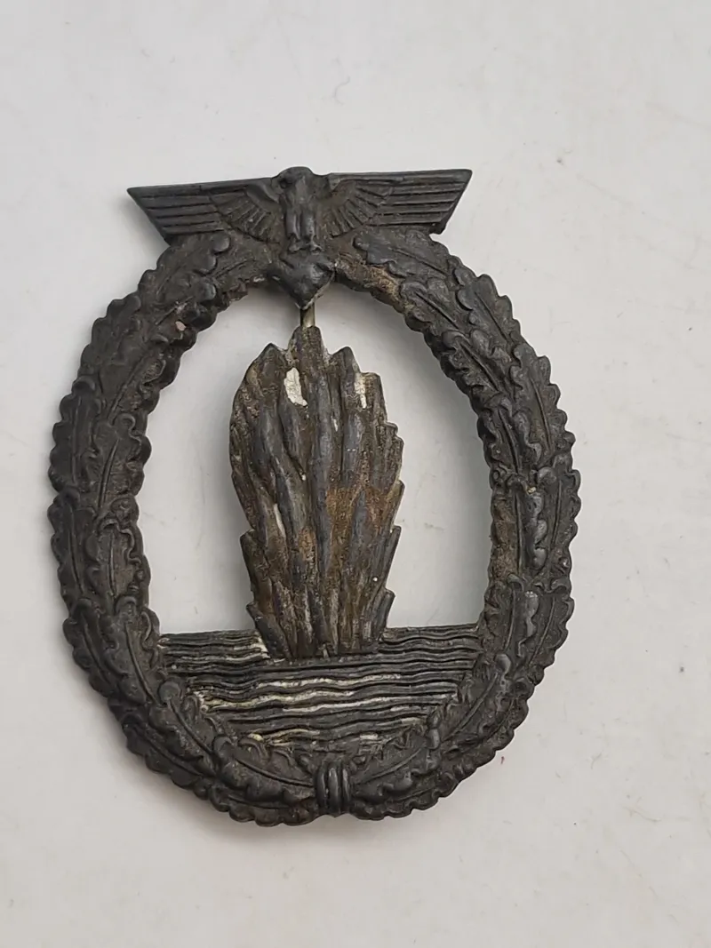Originalt tysk WW2 Minensucher abzeichen