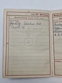 Originalt Heer Wehrpas, felt gerndarm