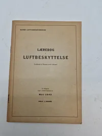 Original lærebog i beskyttelse - 1943