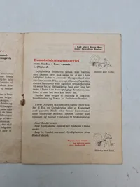 Original vejledning fra Statens civile luftværn - ww2