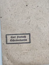 Original tildelingspose for Westwall medaljen