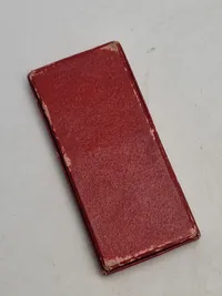 Original medalje for 25 års tro tjeneste med æske