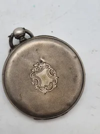 Samling ældre lommeure, alle af sølv