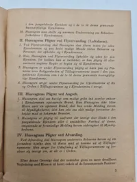 Original vejledning for husvagter - ww2
