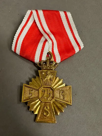 25 års tegn 5 regiments soldaterforening