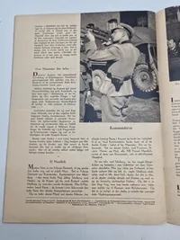 Originalt eks. af den tyske ugerevy - ww2, von Schalburg mm