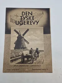 Originalt eks. af den tyske ugerevy - ww2, von Schalburg mm