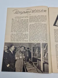 Originalt eks. af den tyske ugerevy - ww2, von Schalburg mm