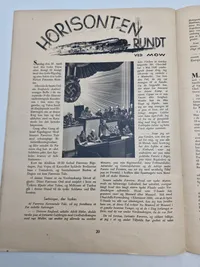 Originalt eks. af den tyske ugerevy - ww2, von Schalburg mm
