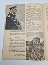 Originalt eks. af den tyske ugerevy - ww2, von Schalburg mm