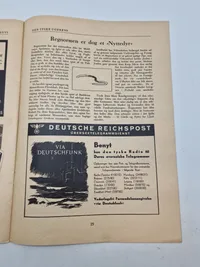 Originalt eks. af den tyske ugerevy - ww2, von Schalburg mm