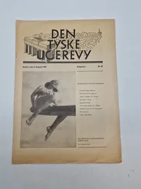 Originalt eks. af den tyske ugerevy - med frikorps Danmark
