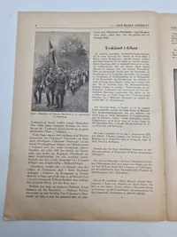 Originalt eks. af den tyske ugerevy - med frikorps Danmark