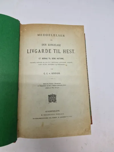 Bog Den kongelige livgarde til hest