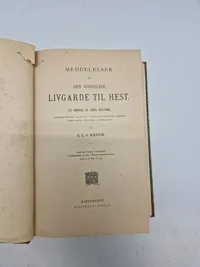 Bog Den kongelige livgarde til hest